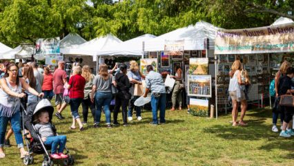 Outdoor art faire