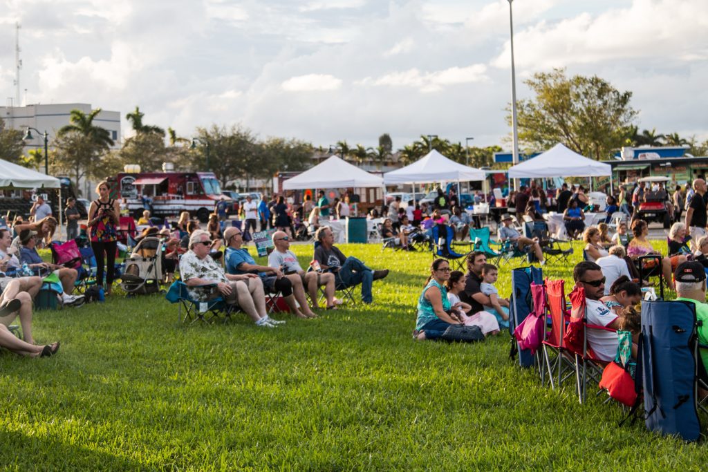 Food truck festival.