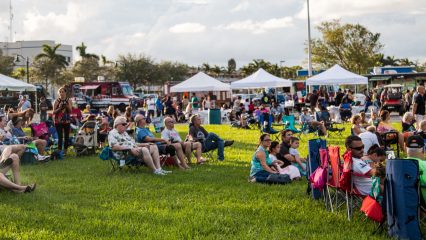 Food truck festival.